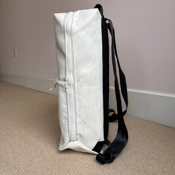 FREITAG F49 Fringe Backpack White with Blue/Green Accents - Picture 3 of 7